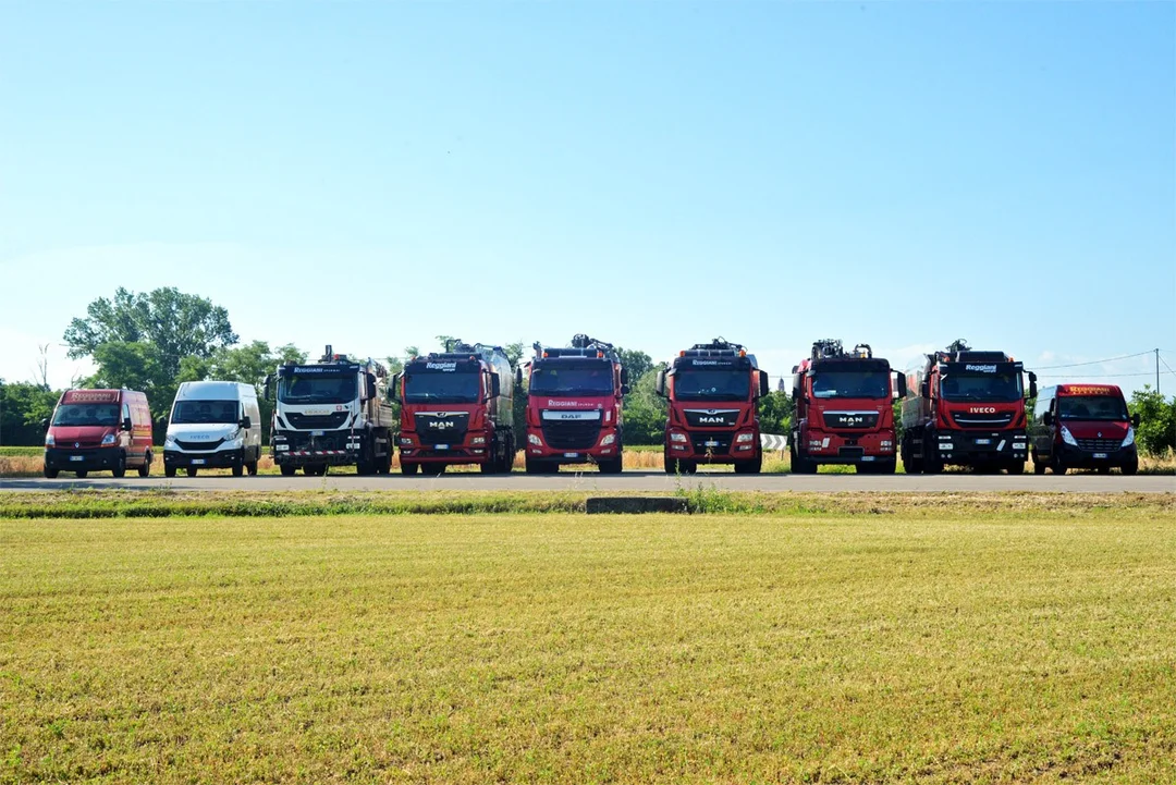 I caminon della flotta di Reggiani Spurghi