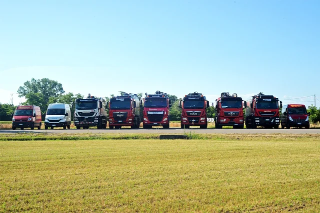 La flotta di Reggiani Spurghi (1)